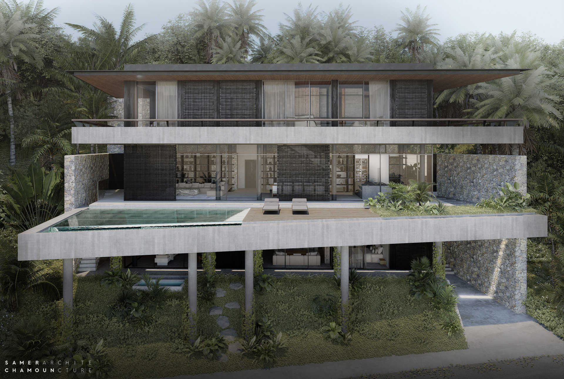 OCEAN VIEW 3 BEDROOM VILLA FOR SALE FREEHOLD IN BINGIN BE-787 